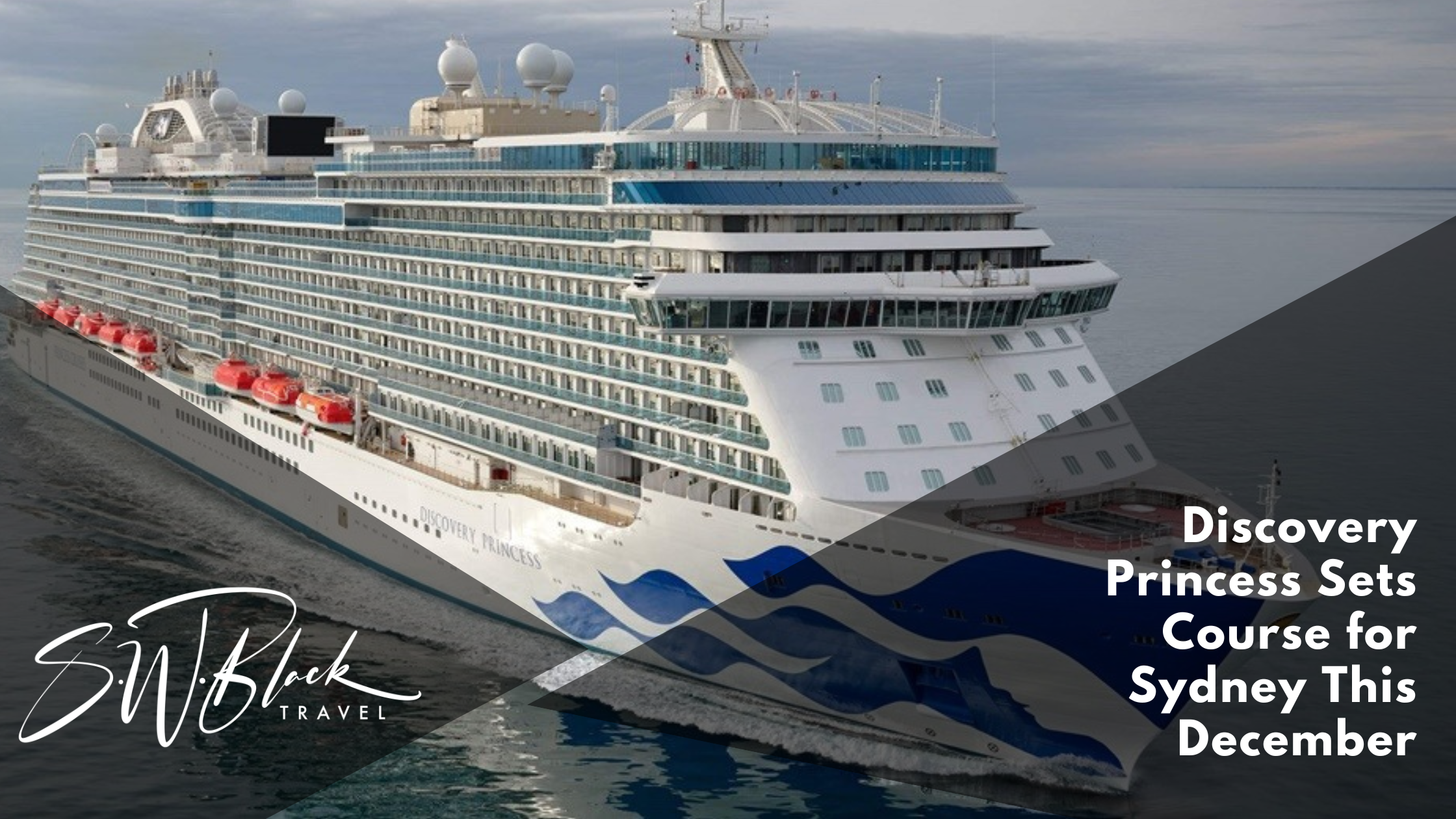 Discovery Princess sails to Sydney Harbour as Australia's newest cruise ship