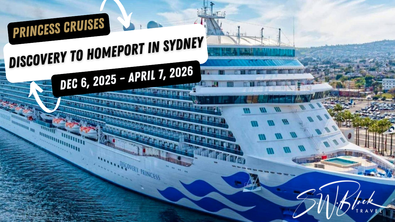 Discovery Princess to Homeport in Sydney This Summer