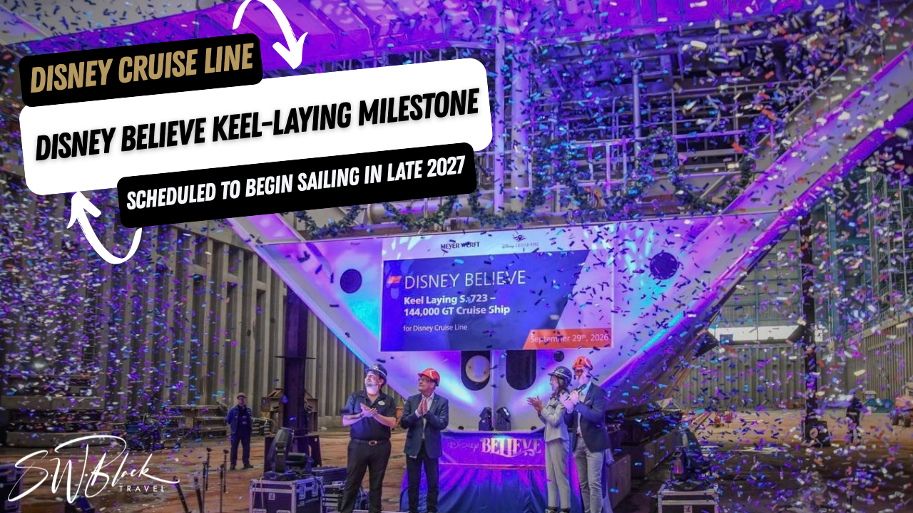 Disney Believe Keel Laying