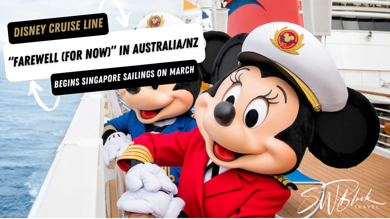 Disney Wonder departs Sydney on its final Australia sailing