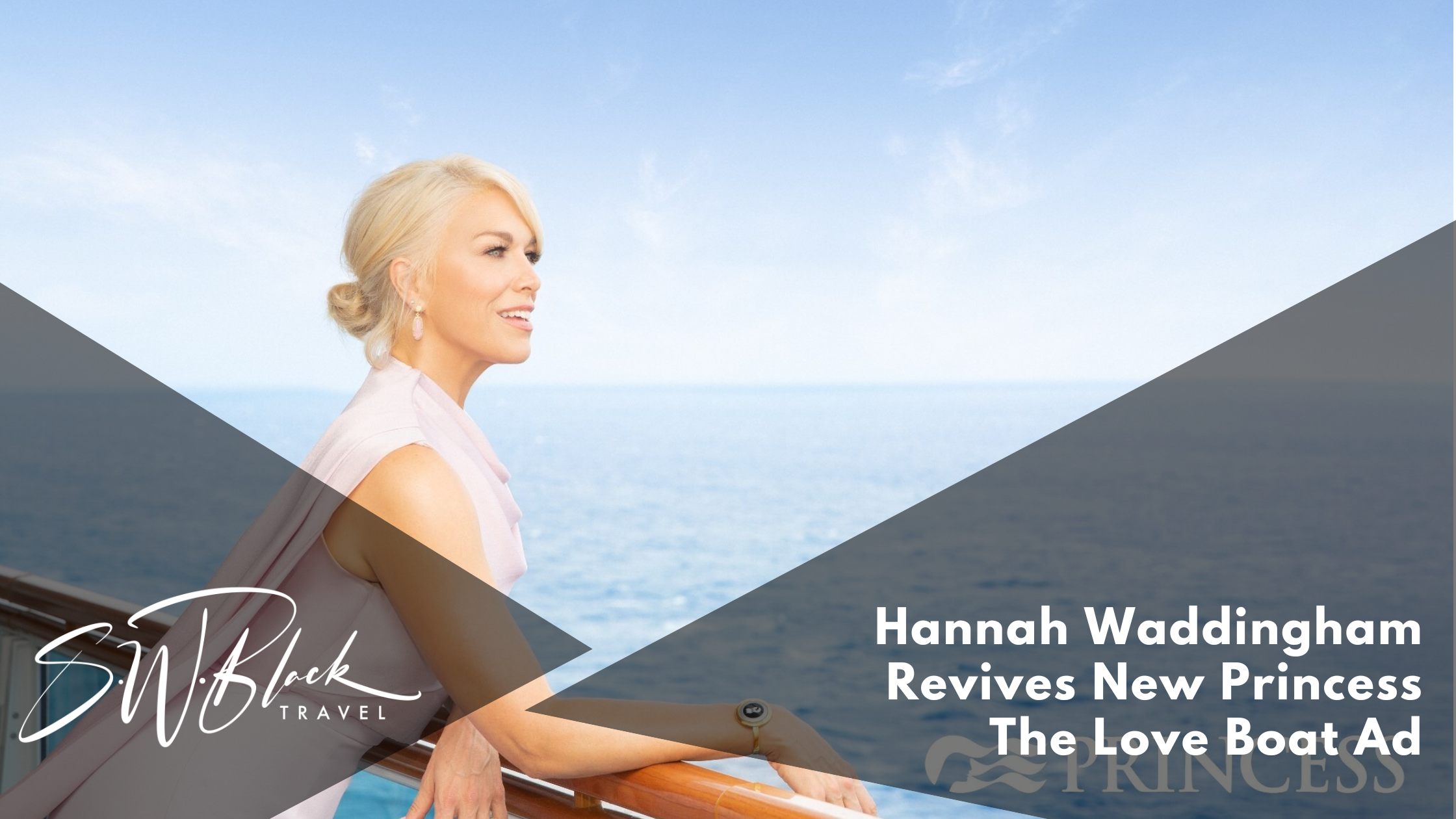 Hannah Waddingham Princess Cruises Ad