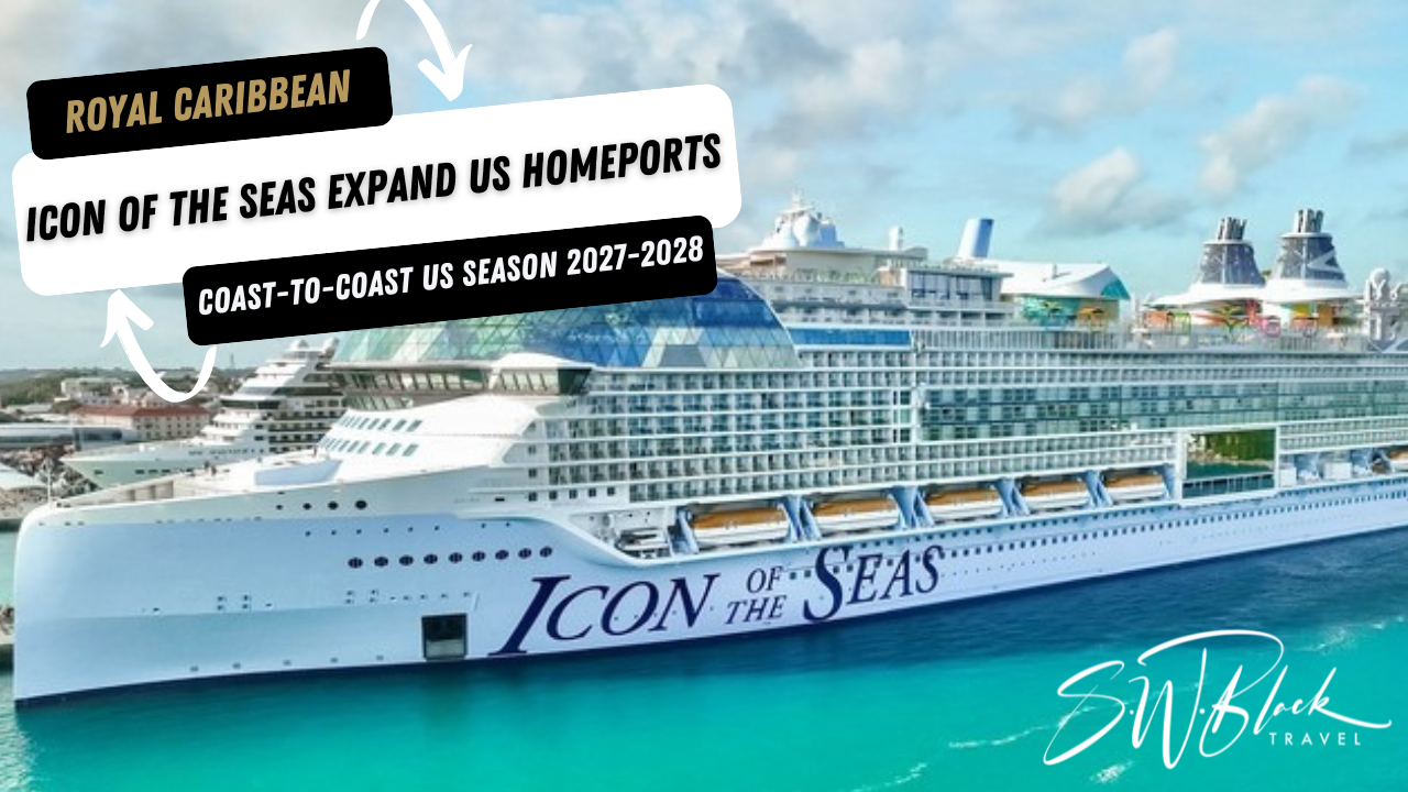 Icon of the Seas adds Texas, California, and Northeast homeports in 2027-2028