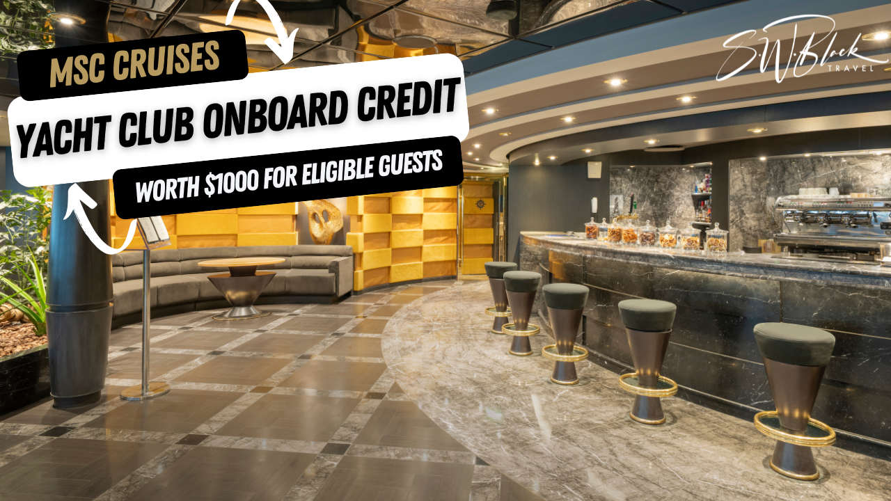 MSC Yacht Club Onboard Credit