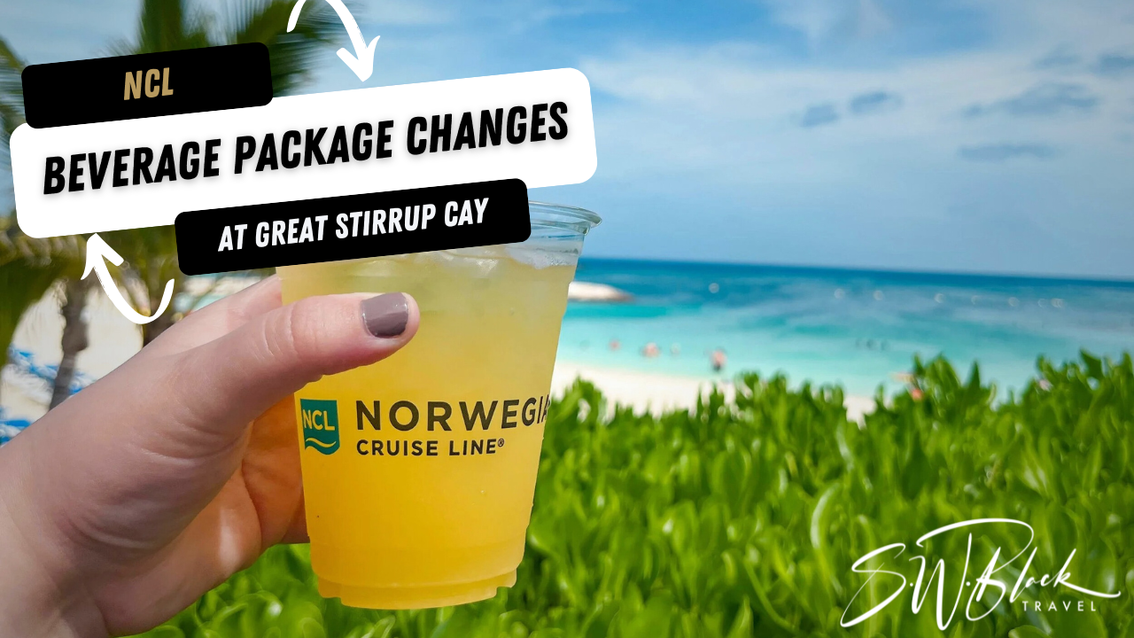 NCL Great Stirrup Cay Beverage Changes