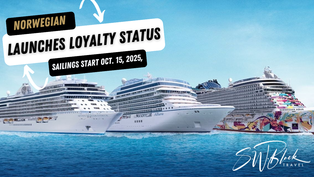 NCLH honour loyalty status across Norwegian, Oceania, and Regent.