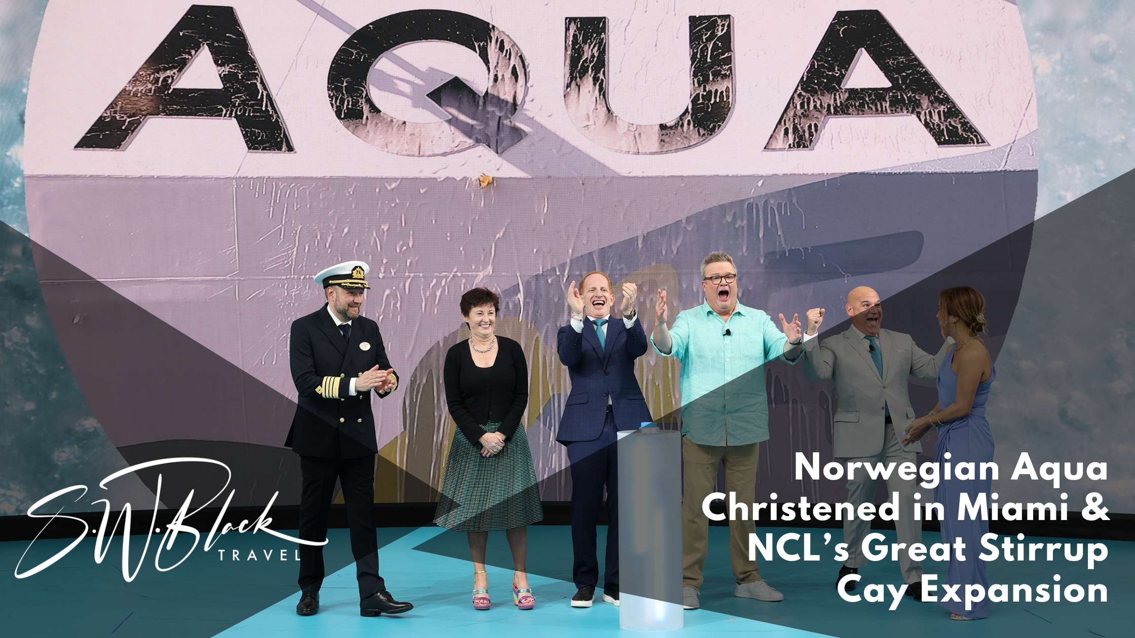 NCL Norwegian Aqua Christening