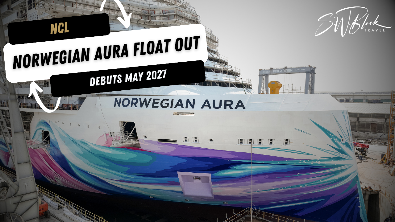 NCL Norwegian Aura Float Out