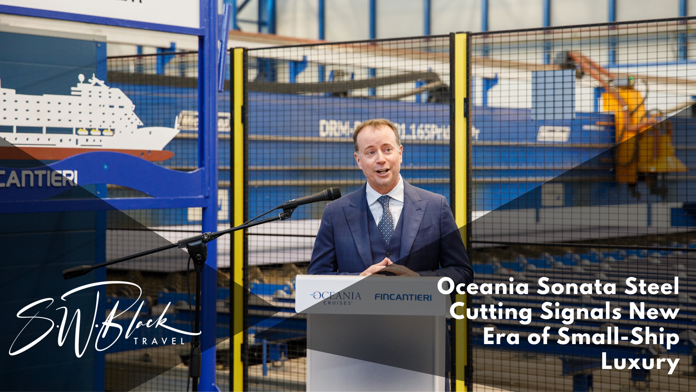 Oceania Sonata Steel Cutting