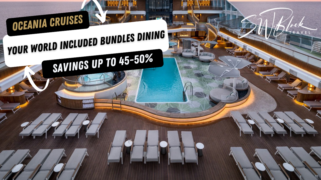 Oceania’s Your World Included bundles dining,