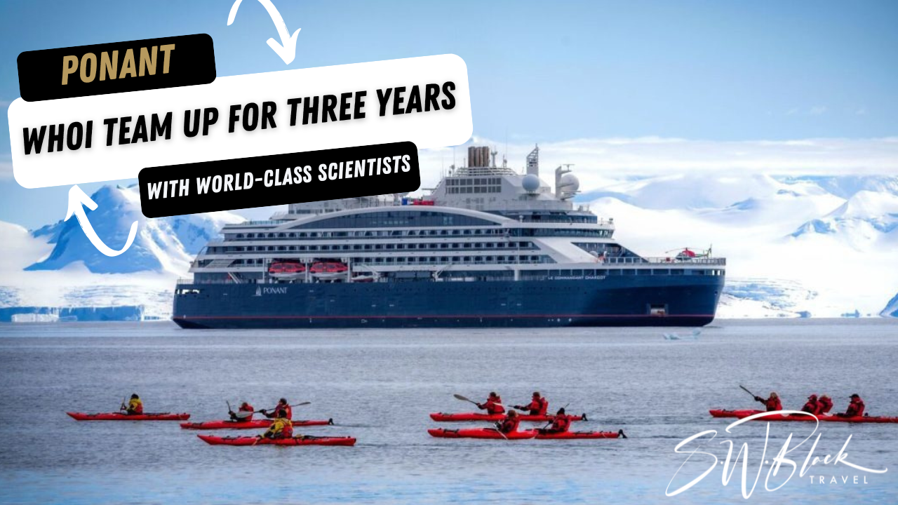 Ponant and WHOI team up for three years, adding scientists.