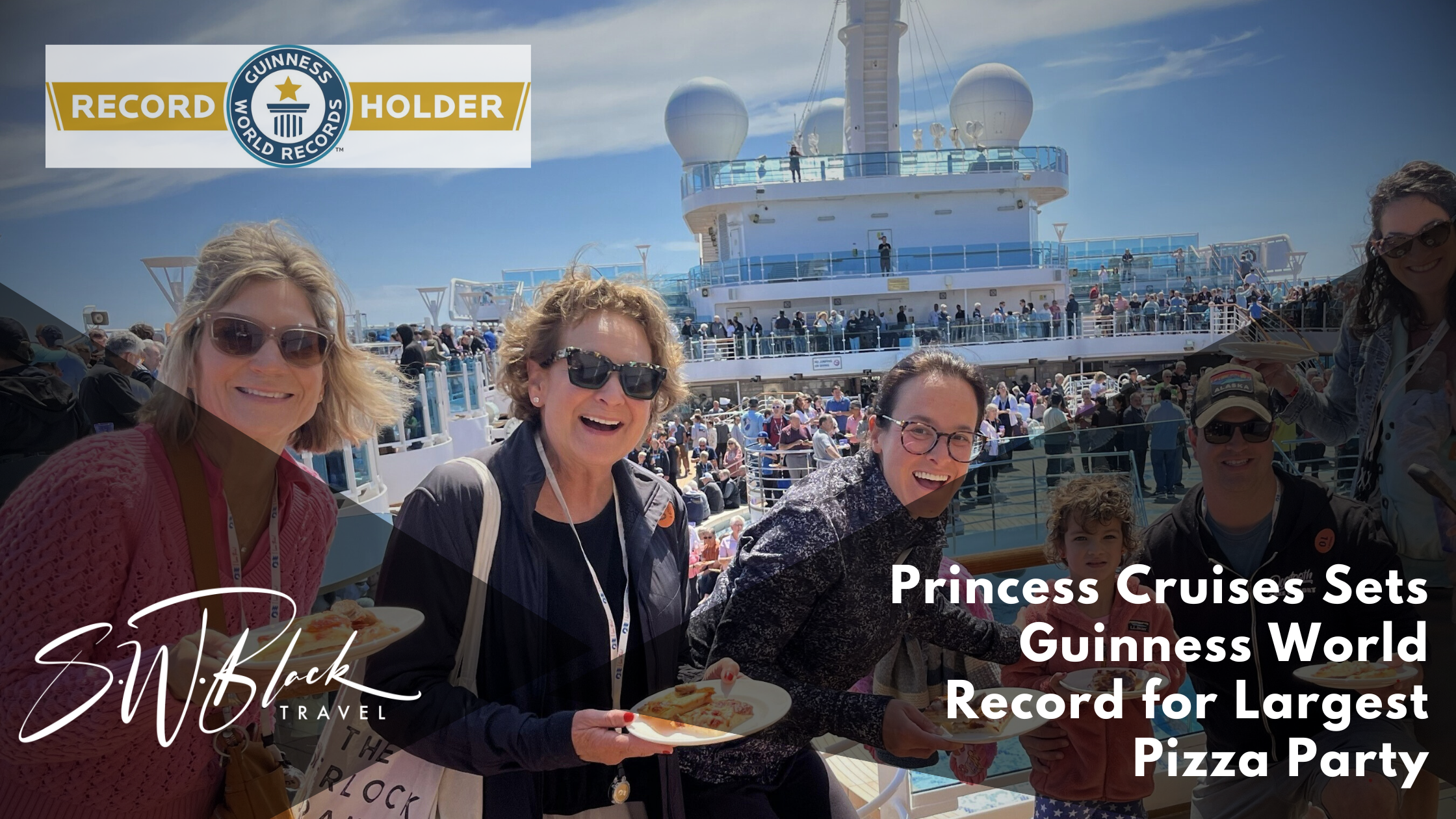 Princess Cruises Guinness World Records Largest Pizza Party