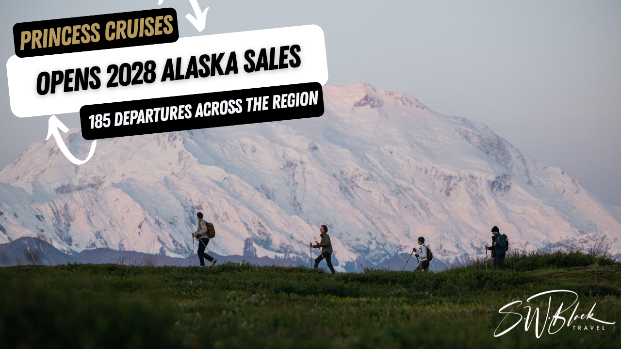 Princess Opens 2028 Alaska Sales