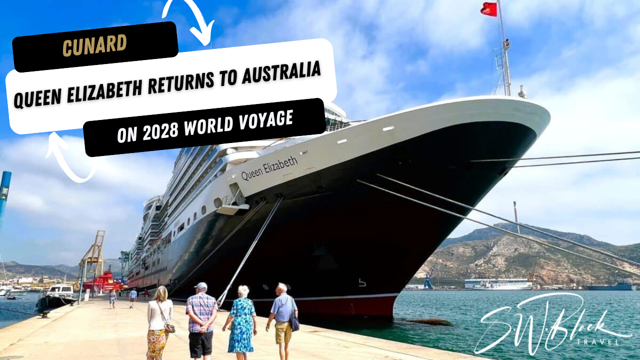 Cunard’s Queen Elizabeth returns to Australia.