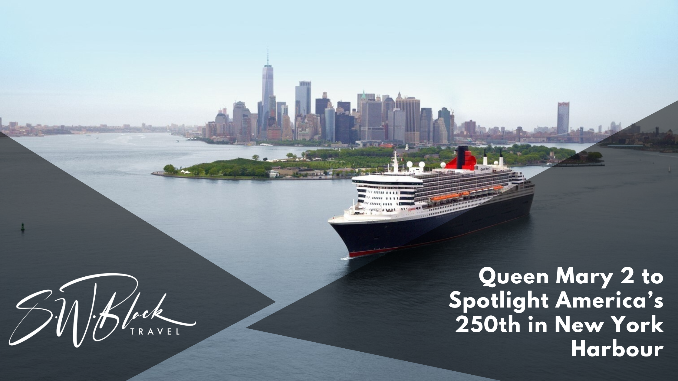 Queen Mary 2 Debut New York Harbour
