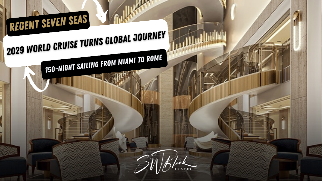 Regent Seven Seas Cruises has opened its 2029 World Cruise