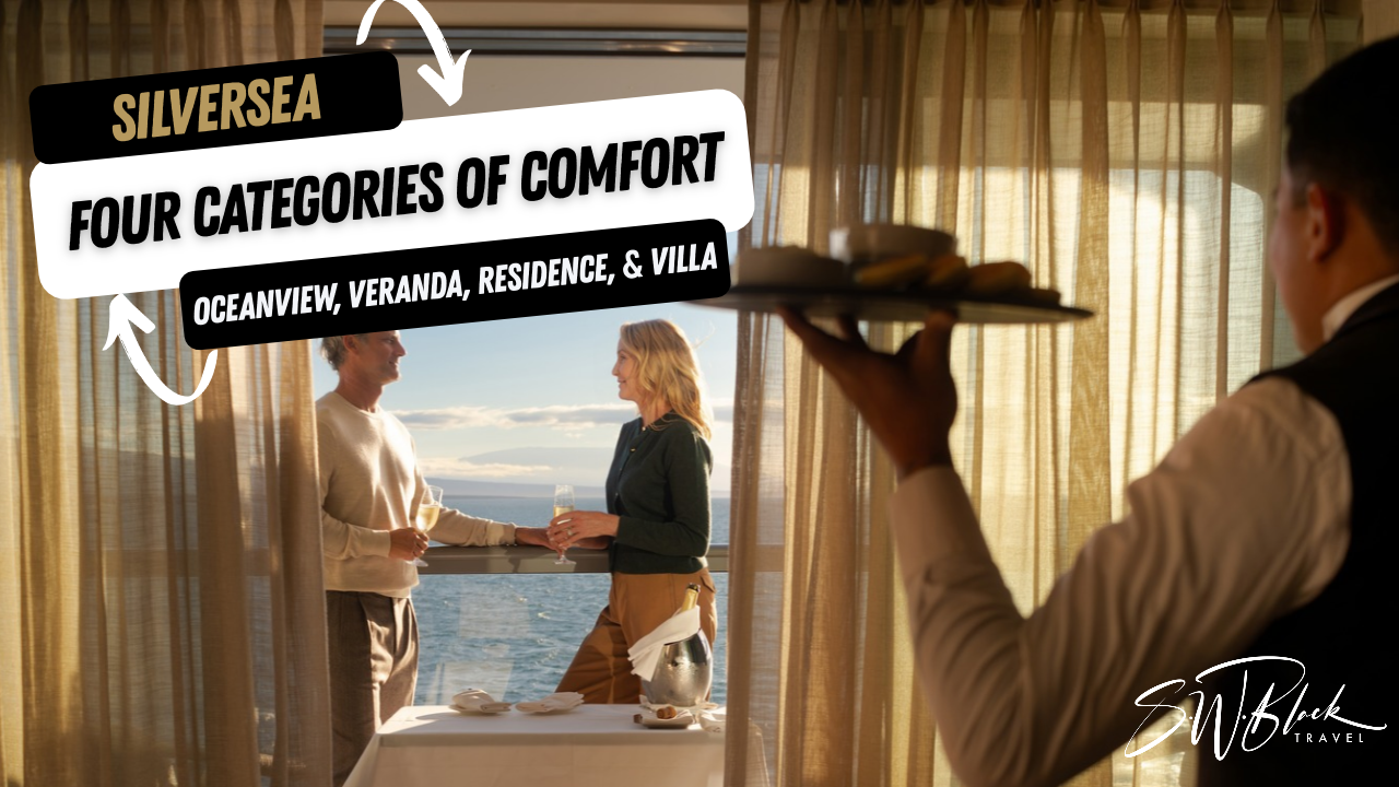 Silversea Four Categories of comfort