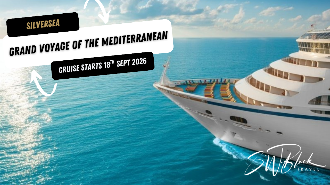 Silversea sets 55-Day Grand Voyage of the Mediterranean 2026