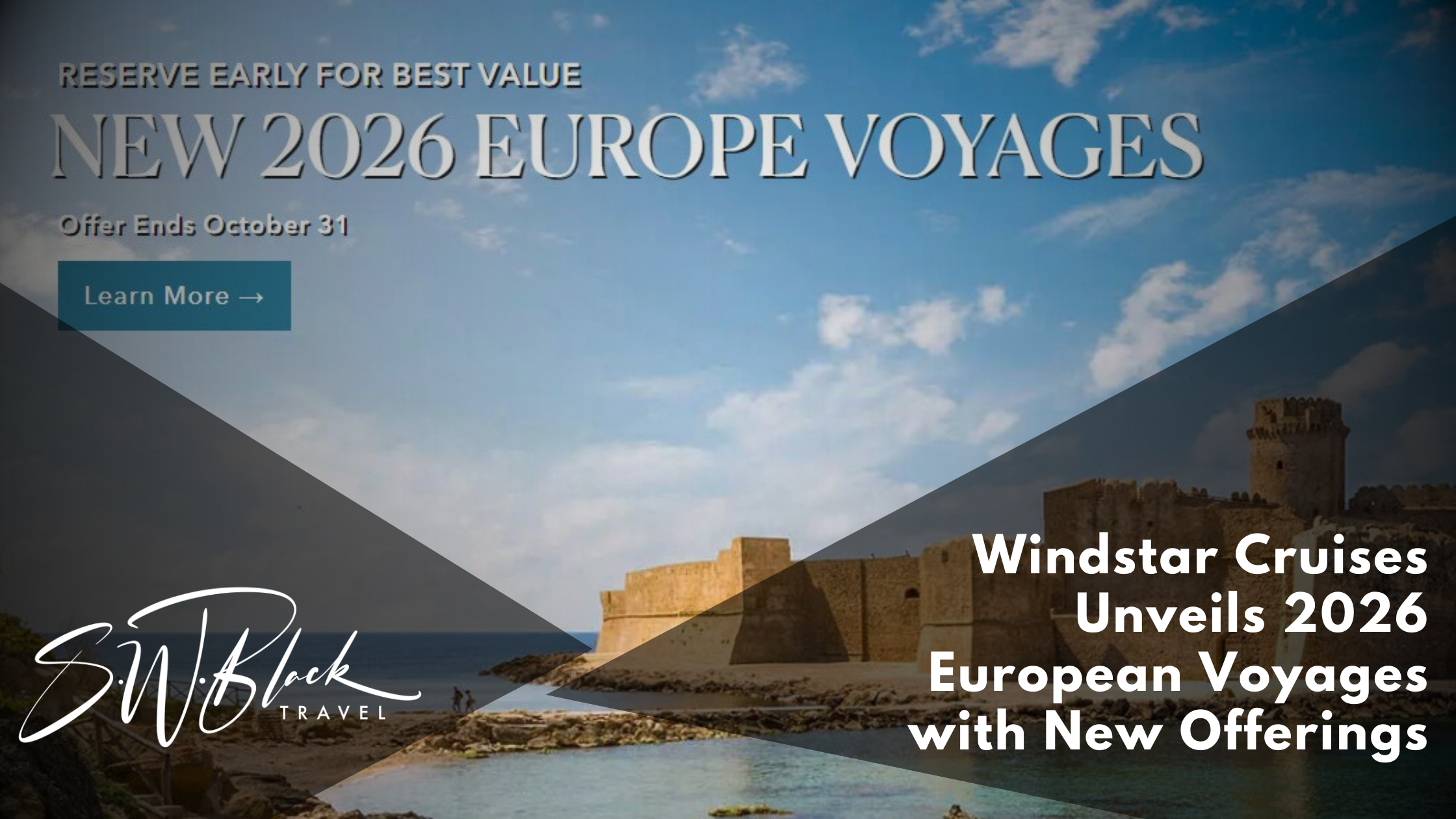 Windstar Europe Voyage 2026